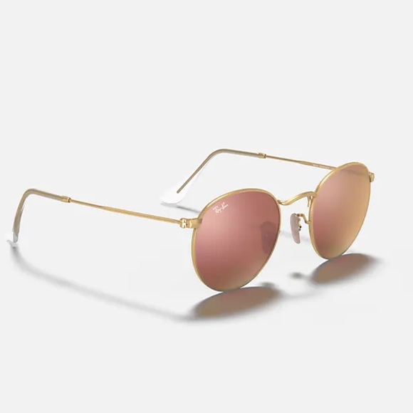 Ray Ban Round Metal Sunglasses RB3447 - Picture 4 of 9